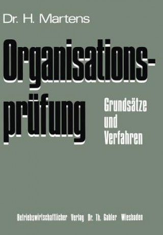 Книга Organisationsprufung Helmut Martens