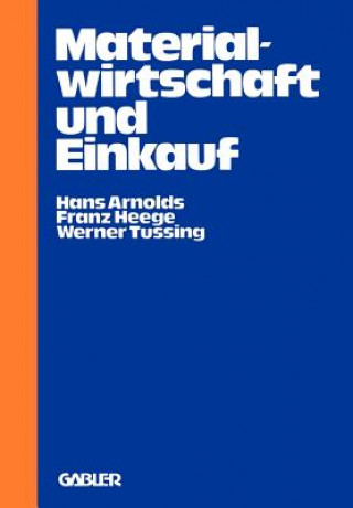 Книга Materialwirtschaft Und Einkauf Hans Arnolds