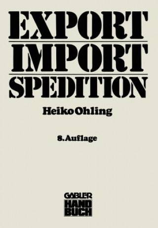 Kniha Export - Import - Spedition Heiko Ohling