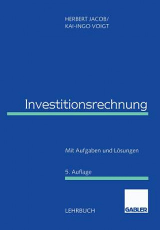 Книга Investitionsrechnung Herbert Jacob