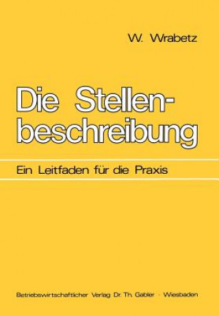 Buch Die Stellenbeschreibung Wolfgang Wrabetz