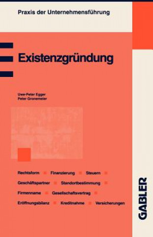 Kniha Existenzgrundung Uwe-Peter Egger