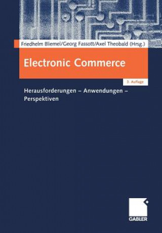 Knjiga Electronic Commerce Friedhelm Bliemel