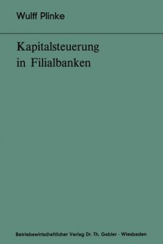 Книга Kapitalsteuerung in Filialbanken Wulff Plinke