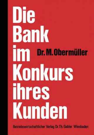 Book Die Bank im Konkurs Ihres Kunden Manfred Obermüller