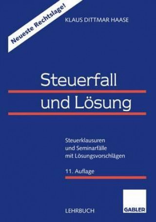 Książka Steuerfall und Losung Klaus Dittmar Haase