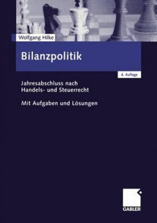 Knjiga Bilanzpolitik Wolfgang Hilke