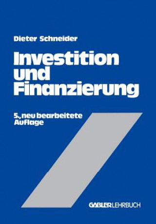 Carte Investition und Finanzierung Dieter Schneider