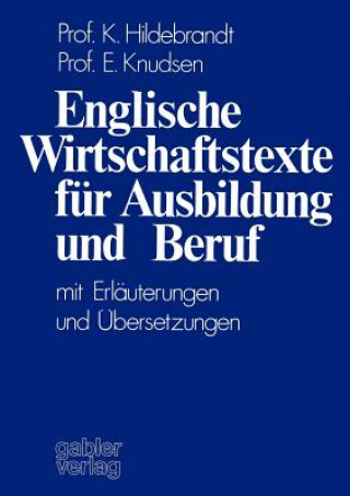 Livre Englische Wirtschaftstexte fur Ausbildung und Beruf Karin Hildebrandt