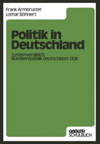 Kniha Politik in Deutschland Frank Armbruster