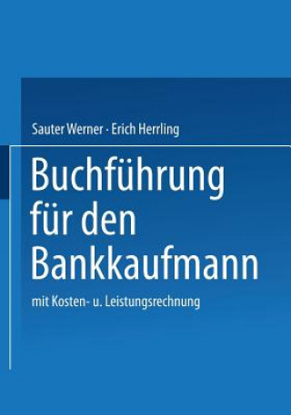 Könyv Buchf hrung F r Den Bankkaufmann Werner Sauter