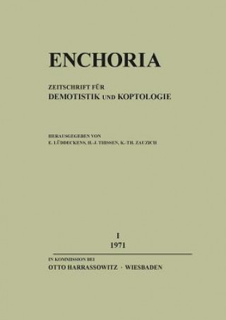 Kniha Enchoria I (1971) Erich Lüddeckens