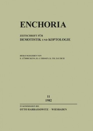 Książka Enchoria 11 (1982) Erich Lüddeckens