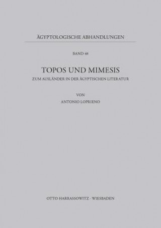 Kniha Topos und Mimesis Antonio Loprieno