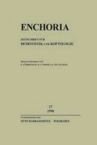 Könyv Enchoria 17 (1990) Erich Lüddeckens