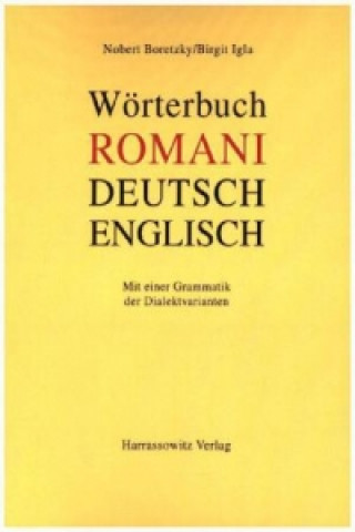 Kniha Wörterbuch Romani - Deutsch - Englisch für den südosteuropäischen Raum Norbert Boretzky