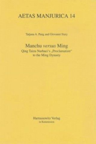 Βιβλίο Manchu versus Ming Tatjana A Pang