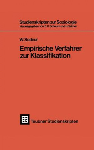 Libro Empirische Verfahren Zur Klassifikation Wolfgang Sodeur