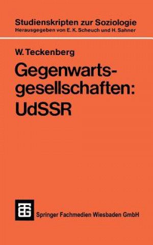 Knjiga Gegenwartsgesellschaften: Udssr Wolfgang Teckenberg