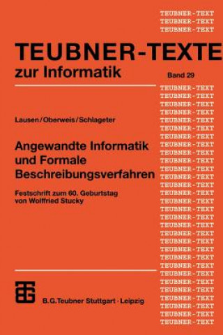 Kniha Angewandte Informatik und Formale Beschreibungsverfahren Georg Lausen