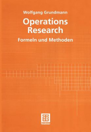 Buch Operations Research Wolfgang Grundmann