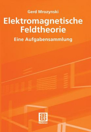 Kniha Elektromagnetische Feldtheorie Gerd Mrozynski