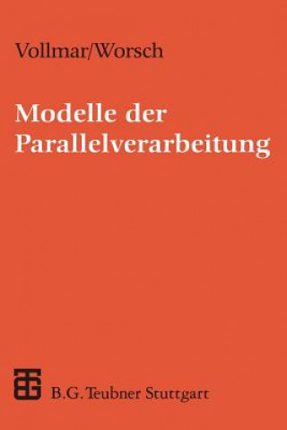 Kniha Modelle der Parallelverarbeitung Thomas Worsch