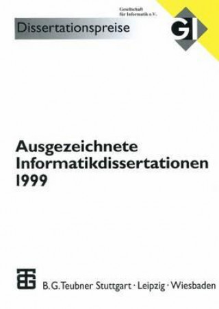 Książka Ausgezeichnete Informatikdissertationen 1999 Herbert Fiedler