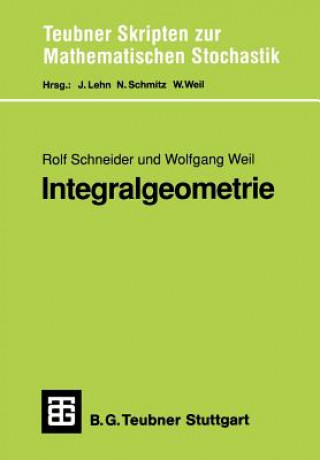 Книга Integralgeometrie Rolf Schneider