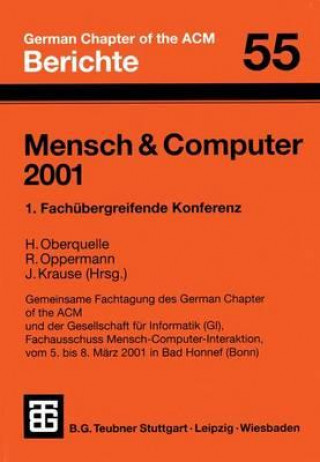 Livre Mensch & Computer 2001 Jürgen Krause