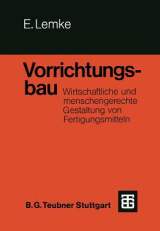 Buch Vorrichtungsbau Erwin Lemke