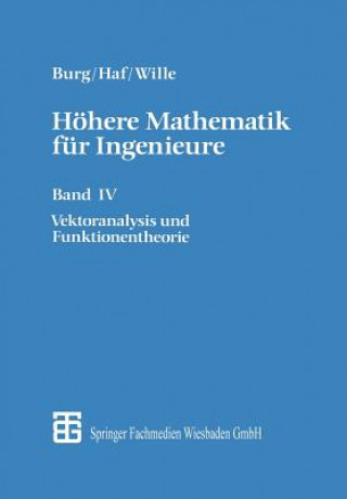 Könyv Vektoranalysis und Funktionentheorie Herbert Haf