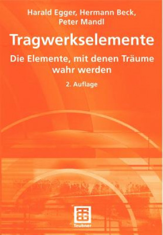 Kniha Tragwerkselemente Harald Egger