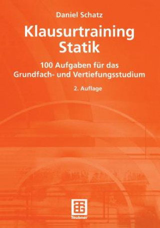 Knjiga Klausurtraining Statik Daniel Schatz