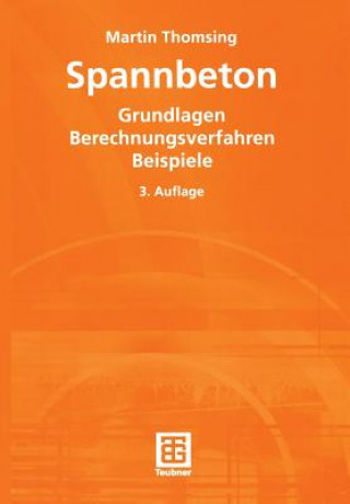 Книга Spannbeton Martin Thomsing