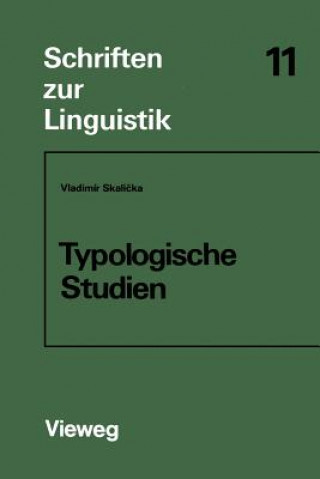 Könyv Typologische Studien Vladimír Skali ka