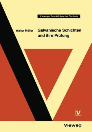 Kniha Galvanische Schichten und ihre Prüfung Walter Müller