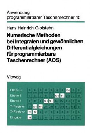 Carte Numerische Methoden bei Integralen und gewöhnlichen Differentialgleichungen für programmierbare Taschenrechner (AOS) Hans H. Gloistehn