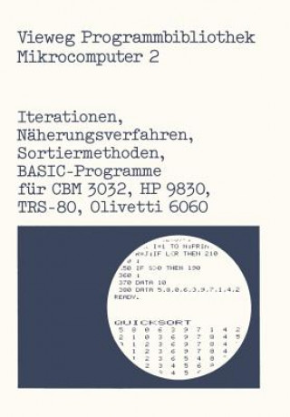 Kniha Iterationen, Naherungsverfahren, Sortiermethoden Harald Schumny