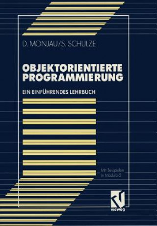 Book Objektorientierte Programmierung Dieter Monjau