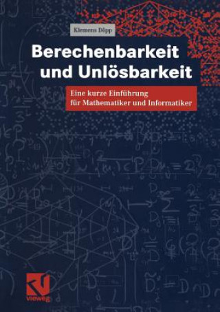 Carte Berechenbarkeit und Unlösbarkeit Klemens Döpp