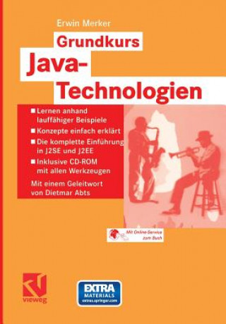 Knjiga Grundkurs Java-Technologien, m. CD-ROM Erwin Merker