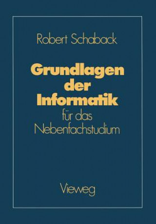 Książka Grundlagen der Informatik Robert Schaback