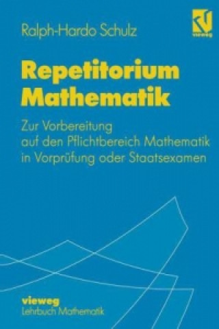 Książka Repetitorium Mathematik Ralph-Hardo Schulz