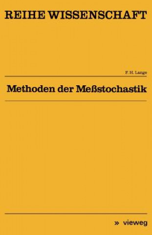 Книга Methoden der Meßstochastik Franz H. Lange