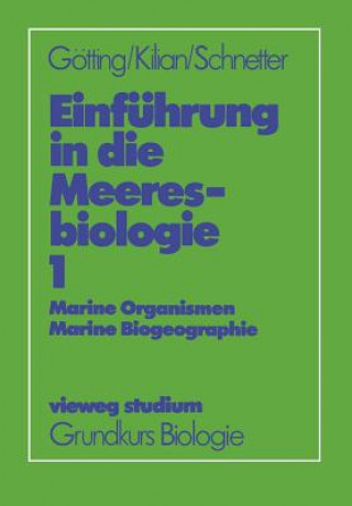 Buch Einführung in die Meeresbiologie 1. Bd.1 Klaus-Jürgen Götting