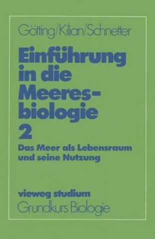 Kniha Einführung in die Meeresbiologie 2. Bd.2 Klaus-Jürgen Götting