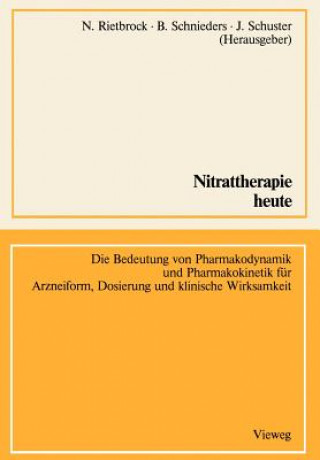 Kniha Nitrattherapie Heute Norbert Rietbrock