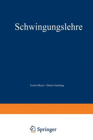 Book Schwingungslehre Erwin Meyer