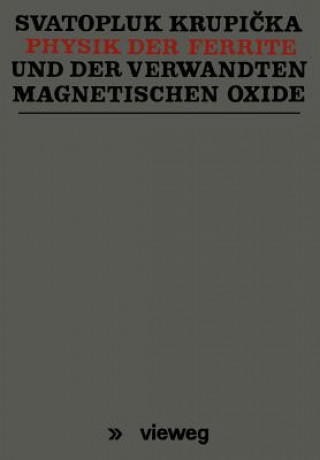 Kniha Physik der Ferrite und der verwandten magnetischen Oxide Svatopluk Krupi ka